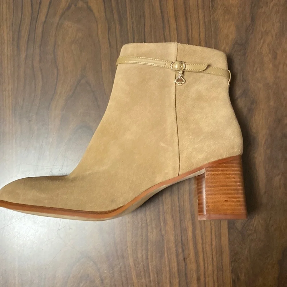 NEW Kate Spade New York Madison Tan Bootie Size 11